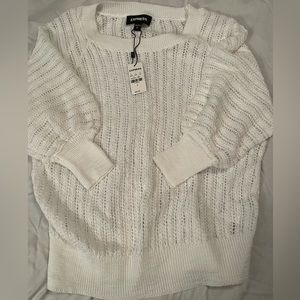 Express 3/4 sleeve sweater